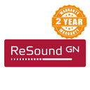 2year warranty free Resound