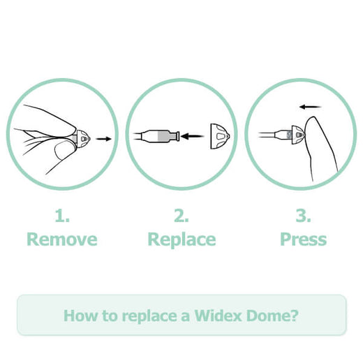 Widex easywear instant tips